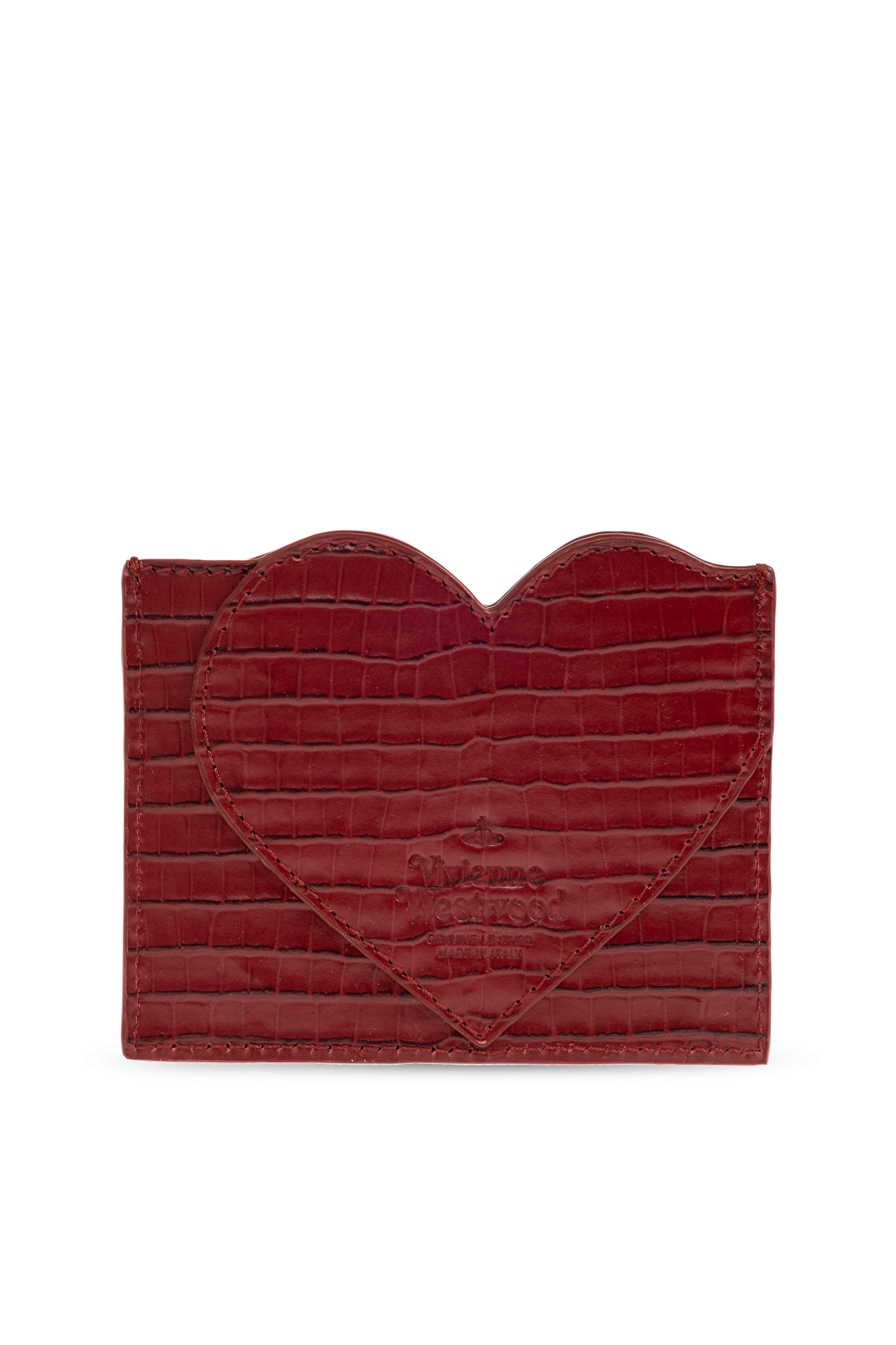 Vivienne Westwood■25SS_Saffiano Heart Card Holder Vivienne Westwood Leather card holder | Women's Accessories